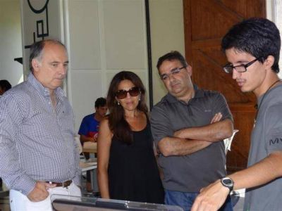 Jalil visit� al intendente de Villa Mar�a