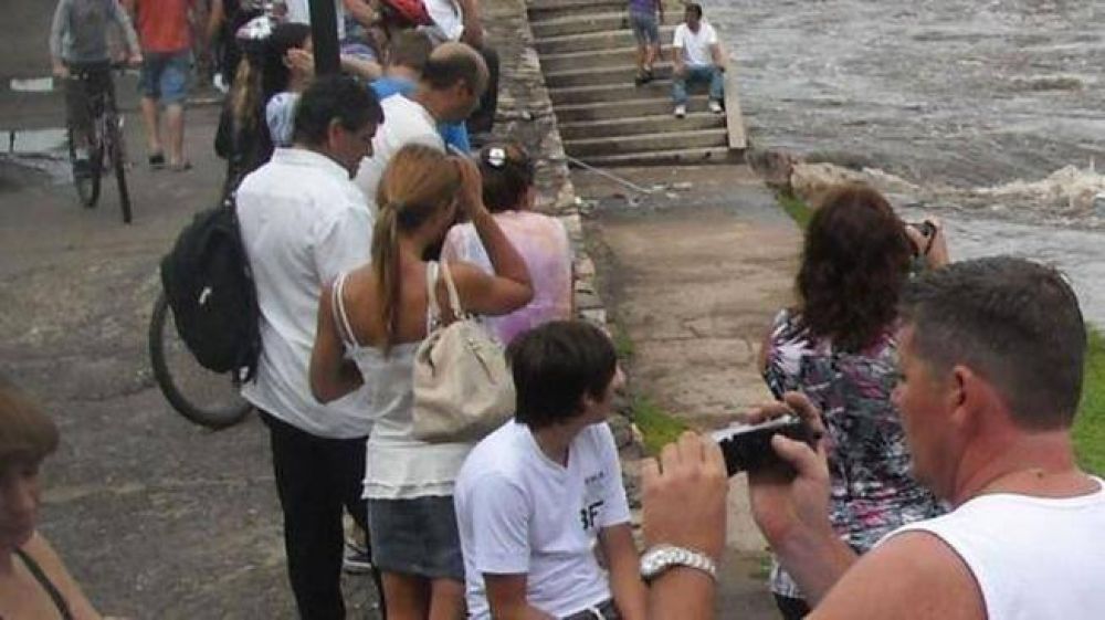 Con mal tiempo, los turistas gastaron m�s