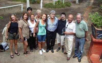 Lito Cruz visit� Campana