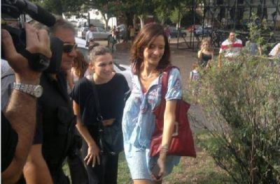 Grandes y chicos vivieron una tarde de baile y diversi�n junto a Sof�a Pachano
