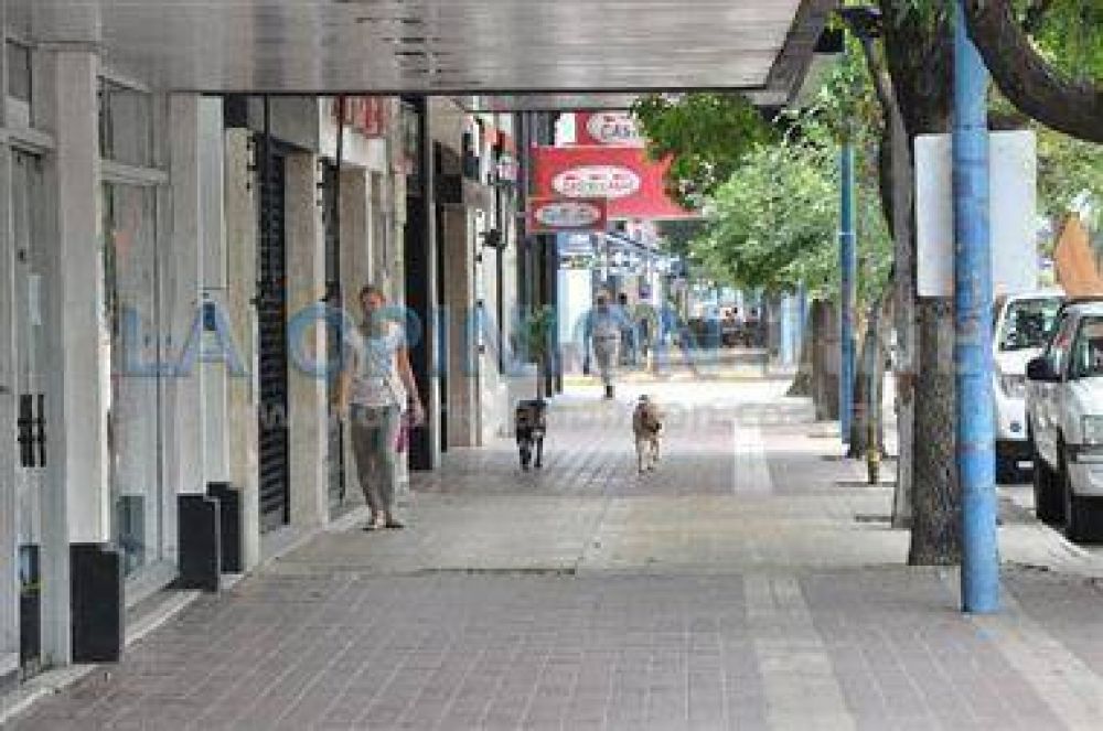 Un feriado con baja actividad comercial