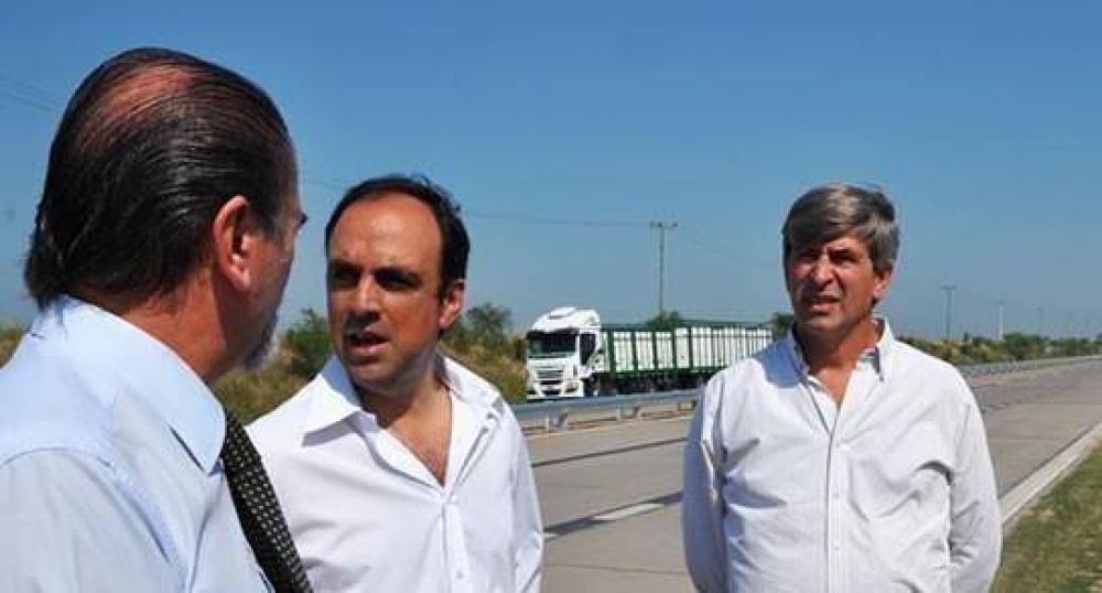 Corral y Bertero recorrieron la Circunvalaci�n Oeste