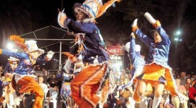 Bah�a se fue al centro a festejar el carnaval