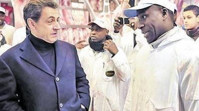 Sarkozy y Le Pen: ins�lita pelea por la carne y el islam