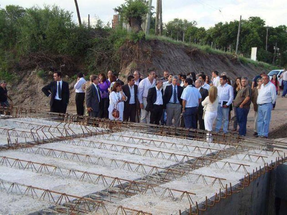 Ruta de circunvalaci�n de Villa Mercedes: el Gobernador visit� la obra