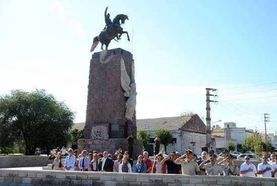 Acto por el 234� aniversario del nacimiento del General San Mart�n