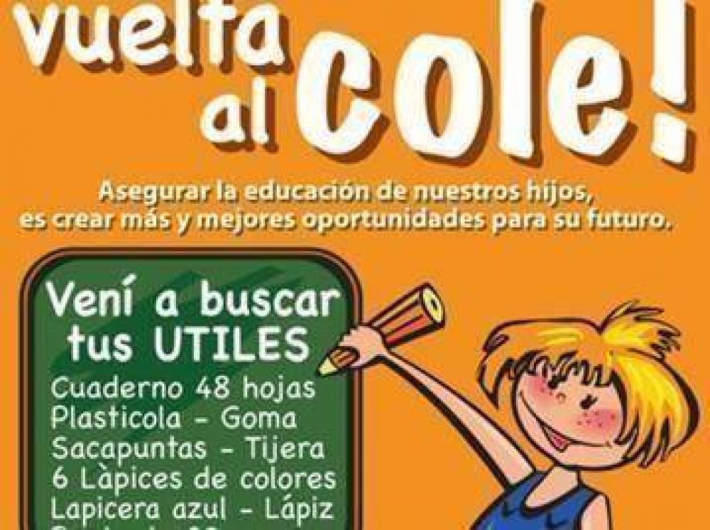 El PJ pone en marcha el programa "Vuelta al Cole"