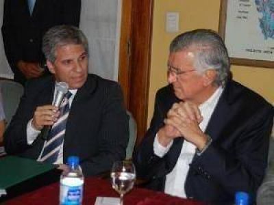 Claudio Poggi se reuni� en San Juan con su par, Jos� Luis Gioja