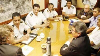 P�rez Cat�n se reuni� con Polic�a por la seguridad