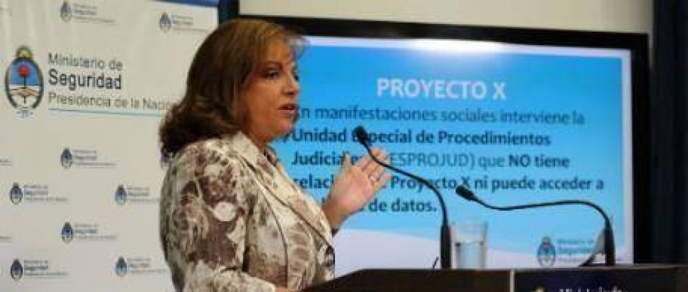 Acusan a Garr� de "distorsionar la realidad" sobre el espionaje de Gendarmer�a 