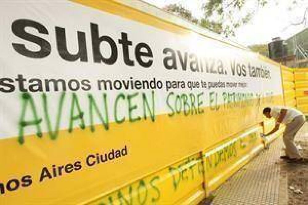 Gobierno y vecinos no acuerdan el lugar para el subte de Recoleta