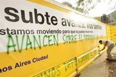 Gobierno y vecinos no acuerdan el lugar para el subte de Recoleta