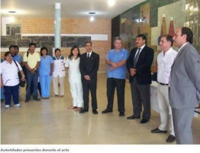 El Ministerio de Desarrollo Social entreg� s�banas para los Hospitales de la Provincia de Jujuy