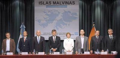 Por las islas Malvinas en Tierra del Fuego