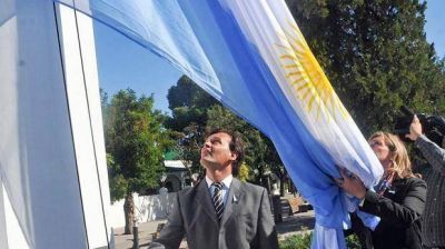 Chubut evoc� el Bicentenario de la Bandera