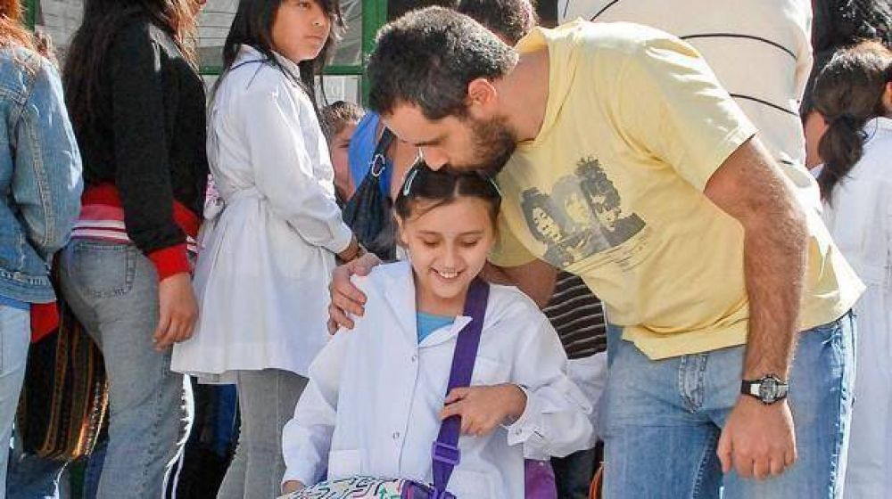 Hoy empiezan las clases en Chubut