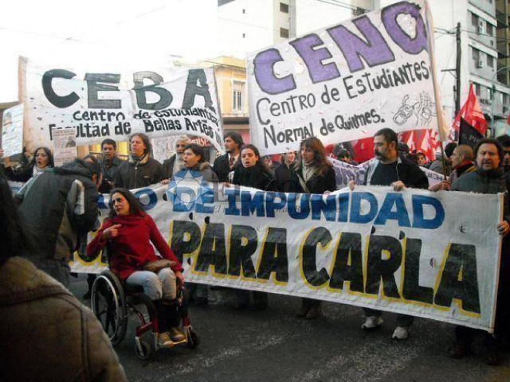 QUILMES: Caso Carla Lacorte: confirman condena