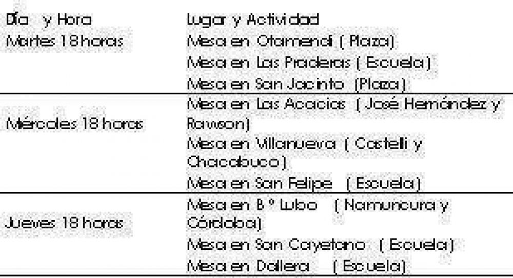 Barrios de Pie contin�a juntando firmas en los barrios.