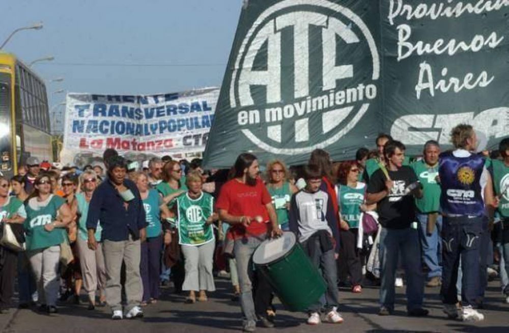 ATE decret� una jornada de paro por aumento salarial