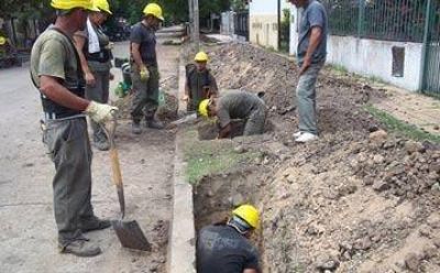 ALMIRANTE BROWN: Nueva obra hidr�ulica en Glew
