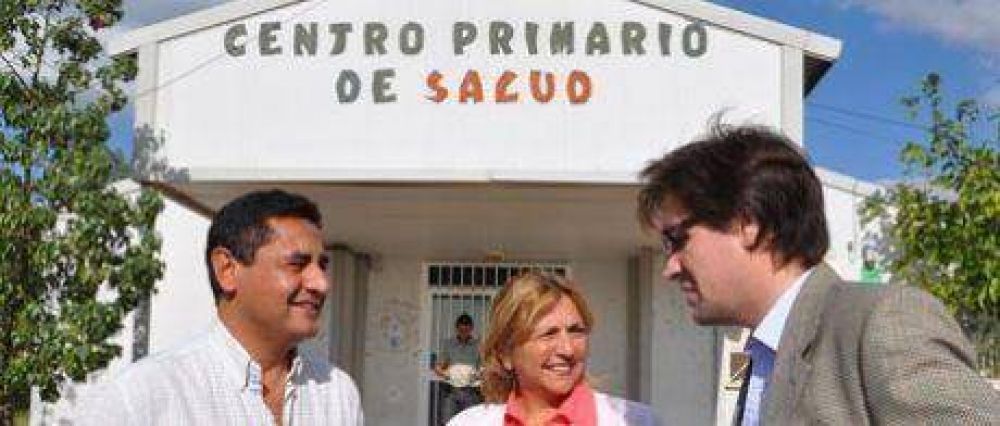 Luna Corzo anunci� la construcci�n de un nuevo edificio para el CPS del barrio Luis Vernet