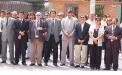 Inauguraron el edificio del Juzgado de Paz de Santa Luc�a