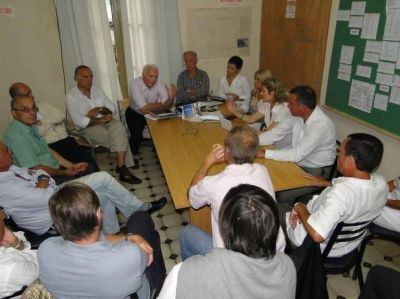Passaglia encabez� un encuentro de actores vinculados a la salud