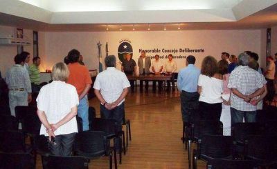 Sesi�n Especial: El HCD, conmemor� el Bicentenario de la Creaci�n de nuestro Pabell�n Nacional