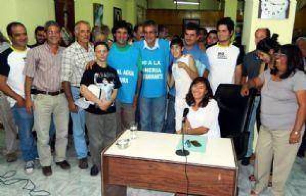 El intendente de Tupungato se declar� "antiminero"