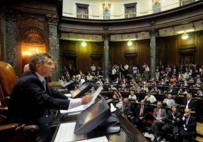 Macri abri� las sesiones en la Legislatura