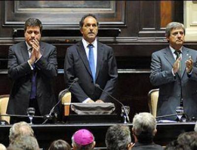 Daniel Scioli impuls� un proyecto para la creaci�n de una polic�a municipal