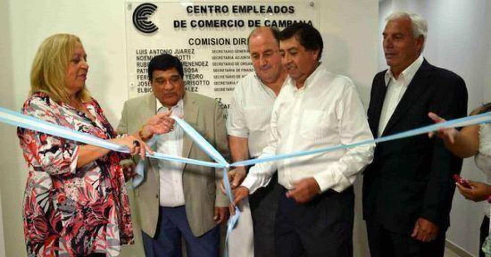 El Centro de Empleados de Comercio inaugur� su sede propia