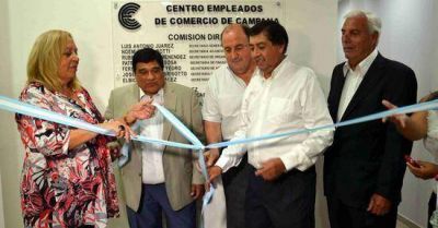El Centro de Empleados de Comercio inaugur� su sede propia