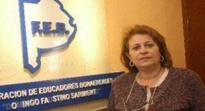 'El gobierno convoc� a paritarias por la firmeza de los docentes en el reclamo' 