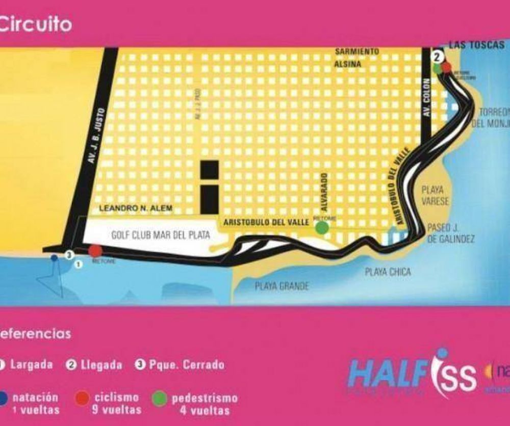 Presentan el Half Triatl�n Mar del Plata 2012