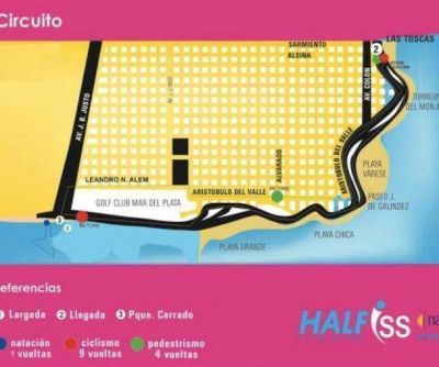 Presentan el Half Triatl�n Mar del Plata 2012