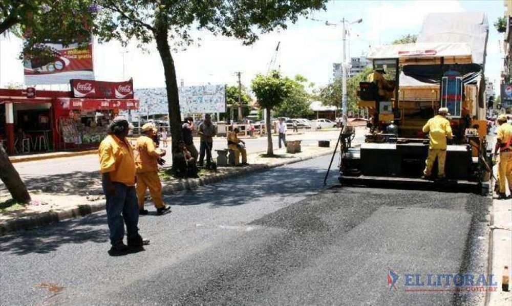 La Municipalidad avanza en el zurcido de calles