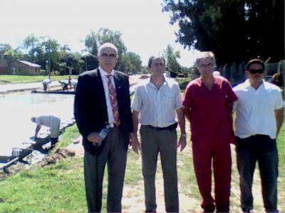 Gorosito recorri� la obra de pavimentaci�n de la Av. Ledesma