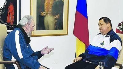 Desde Cuba y por tel�fono, Ch�vez insisti� que se recupera aceleradamente