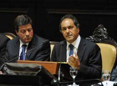 Luces y sombras del discurso de Scioli