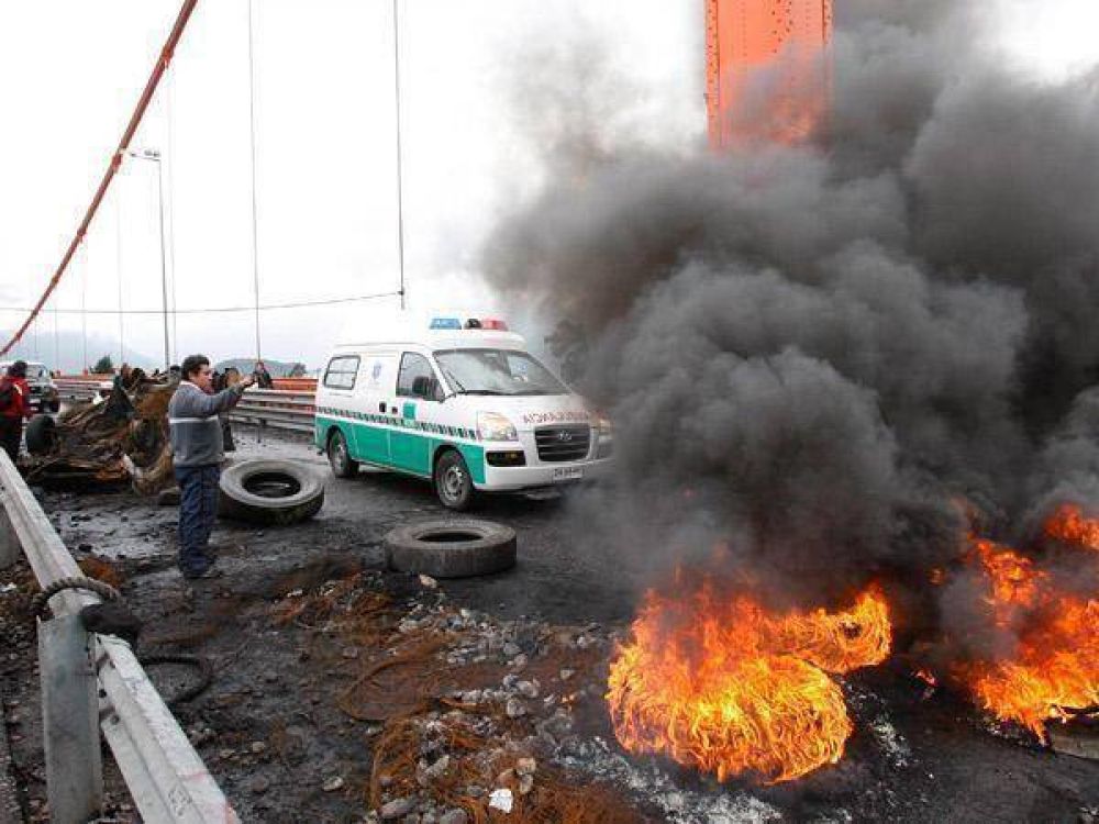 El Gobierno chileno rompe el di�logo hasta que cesen los bloqueos en Ays�n