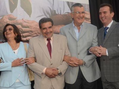 La miner�a fue protagonista con una marcha y una cumbre con gobernadores pro extracci�n