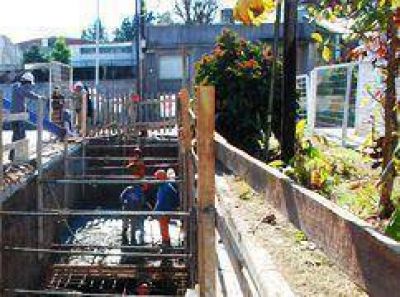 Mor�n ejecuta obras para evitar futuras inundaciones.