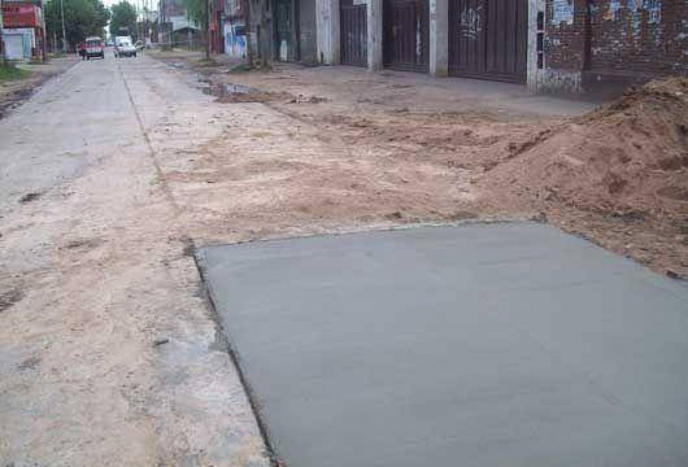 Importantes obras en San Miguel Oeste.