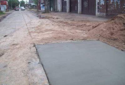 Importantes obras en San Miguel Oeste.