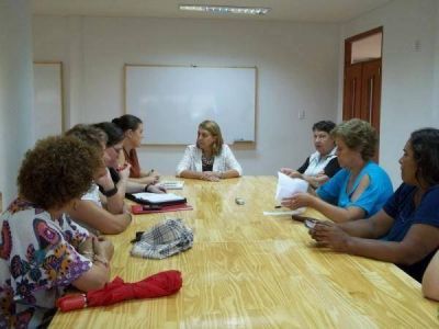 La vicegobernadora se reuni� con la Mesa de Trabajo de Pol�ticas de G�nero