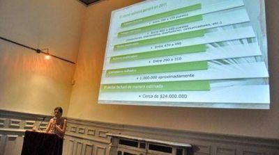 La actividad editorial local movi� 24 millones de pesos en el 2011