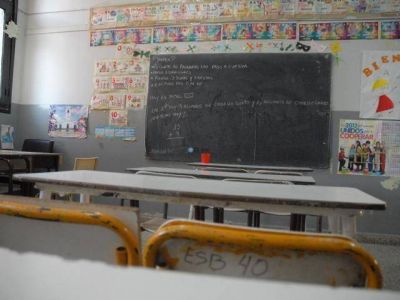 QUILMES: El paro docente se siente con fuerza