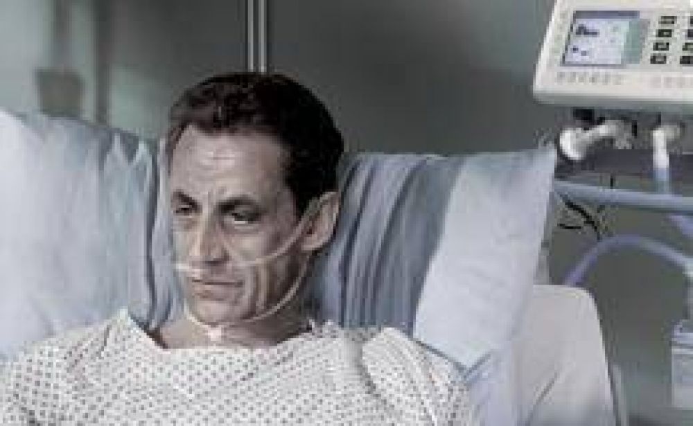 Campa�a publicitaria francesa muestra a Sarkozy en estado terminal
