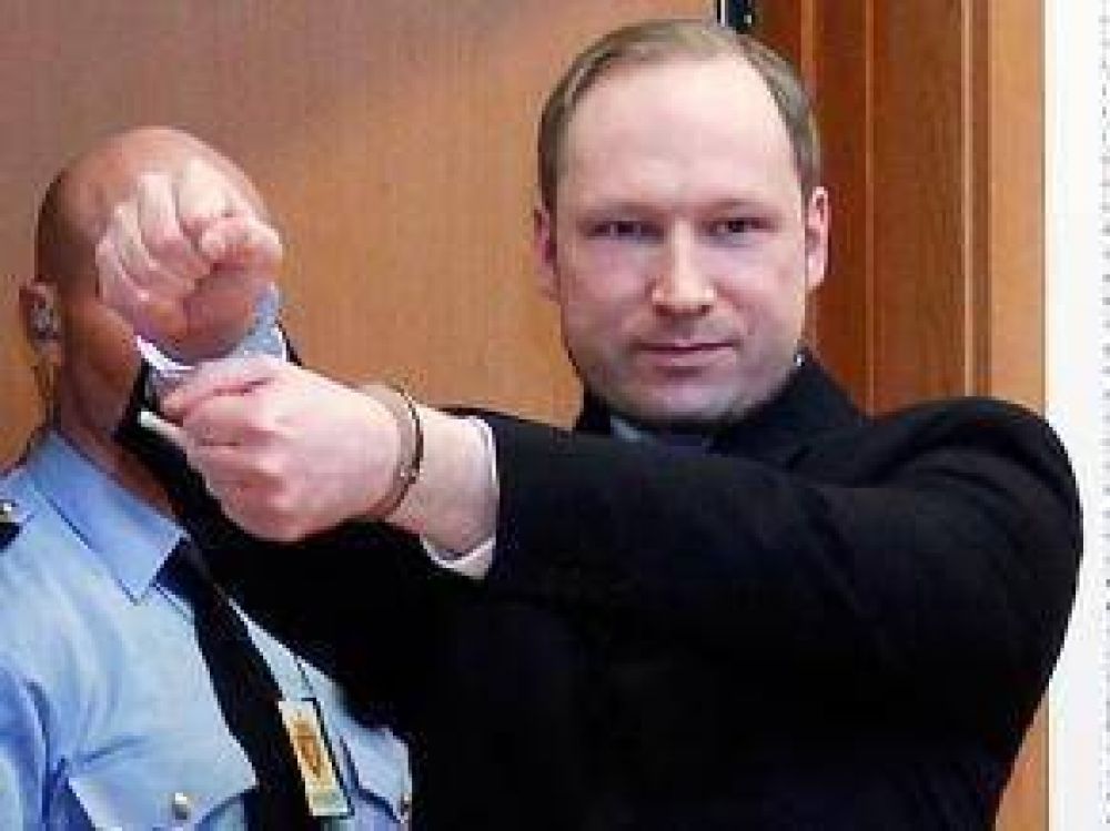 Presentaron cargos contra el �asesino de Oslo�